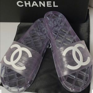 Chanel Pool Slides size 37